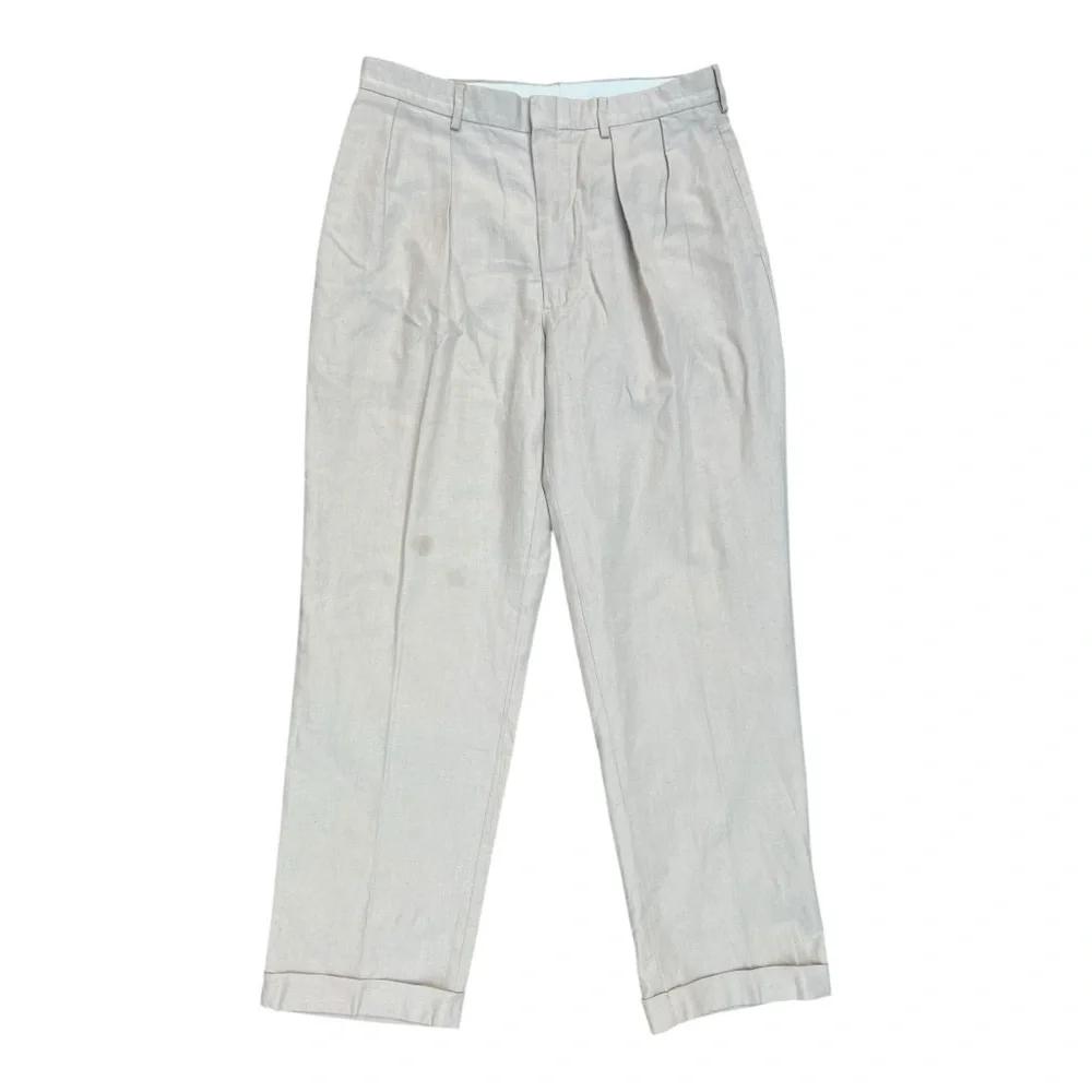 🧥 Polo Ralph Lauren Linen-Cotton Dress Pants‎ – Men’s 34x32